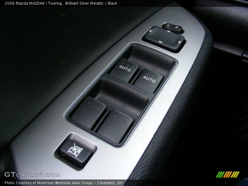 Brilliant Silver Metallic / Black 2009 Mazda MAZDA6 i Touring