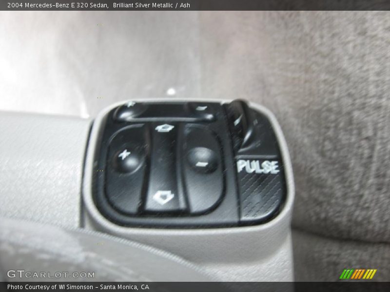 Brilliant Silver Metallic / Ash 2004 Mercedes-Benz E 320 Sedan