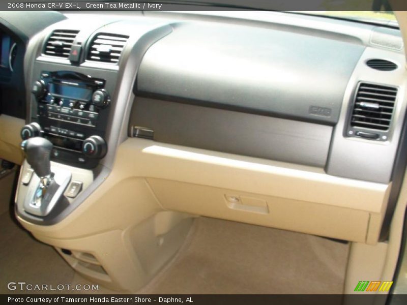 Green Tea Metallic / Ivory 2008 Honda CR-V EX-L