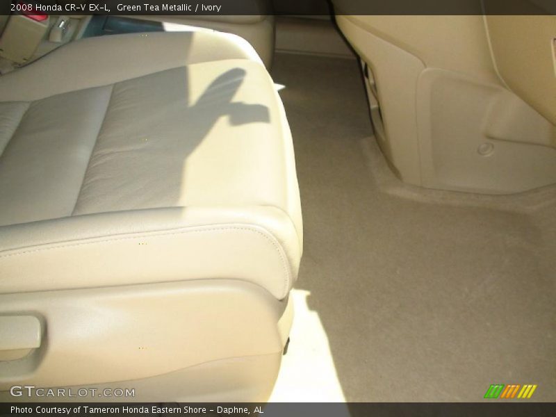 Green Tea Metallic / Ivory 2008 Honda CR-V EX-L