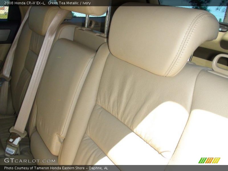 Green Tea Metallic / Ivory 2008 Honda CR-V EX-L