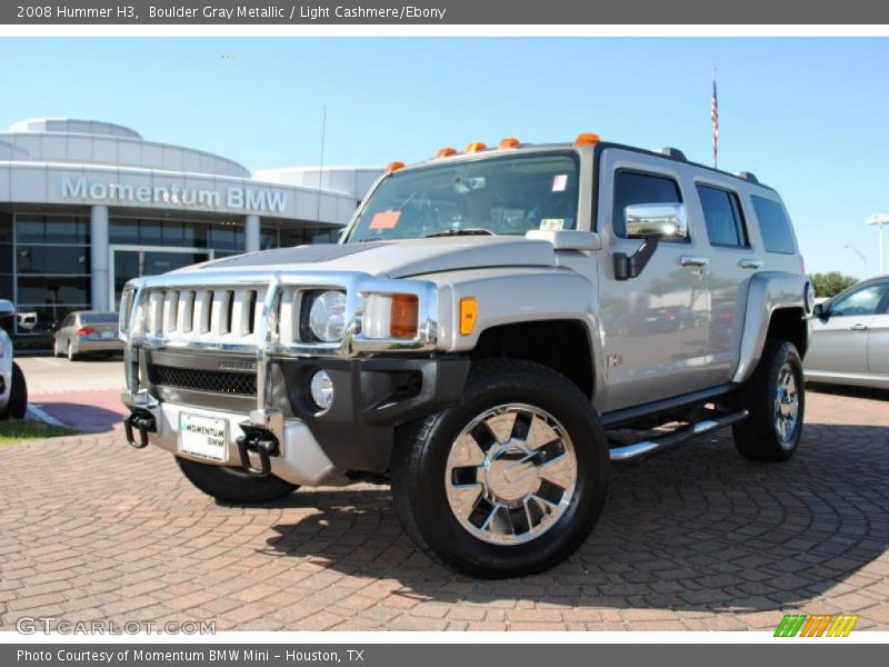 Boulder Gray Metallic / Light Cashmere/Ebony 2008 Hummer H3