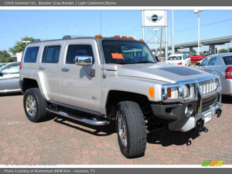 Boulder Gray Metallic / Light Cashmere/Ebony 2008 Hummer H3