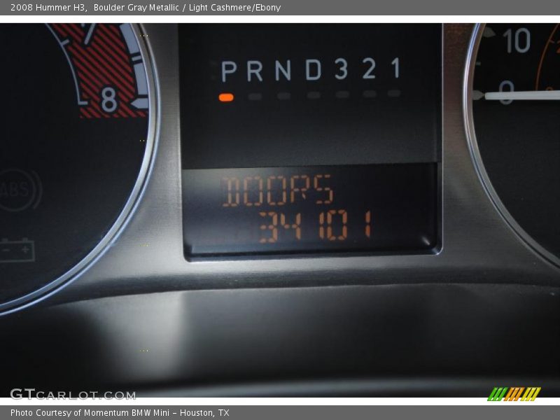 Boulder Gray Metallic / Light Cashmere/Ebony 2008 Hummer H3