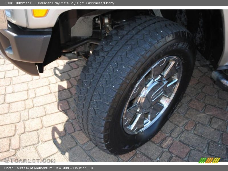 Boulder Gray Metallic / Light Cashmere/Ebony 2008 Hummer H3