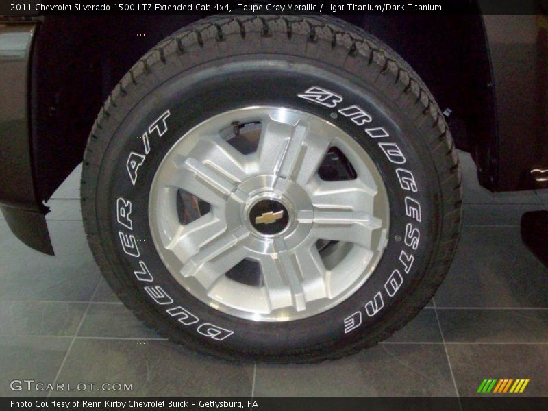  2011 Silverado 1500 LTZ Extended Cab 4x4 Wheel