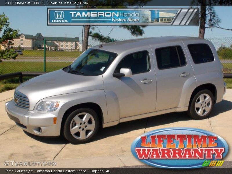 Silver Ice Metallic / Gray 2010 Chevrolet HHR LT