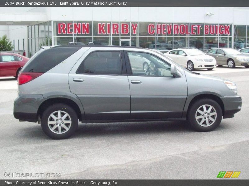 Light Spiral Gray Metallic / Light Gray 2004 Buick Rendezvous CXL