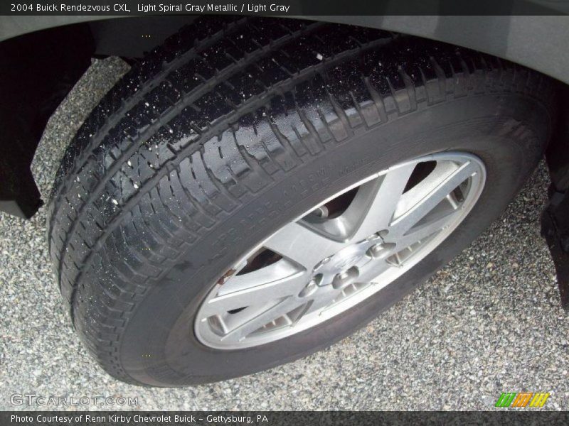 Light Spiral Gray Metallic / Light Gray 2004 Buick Rendezvous CXL