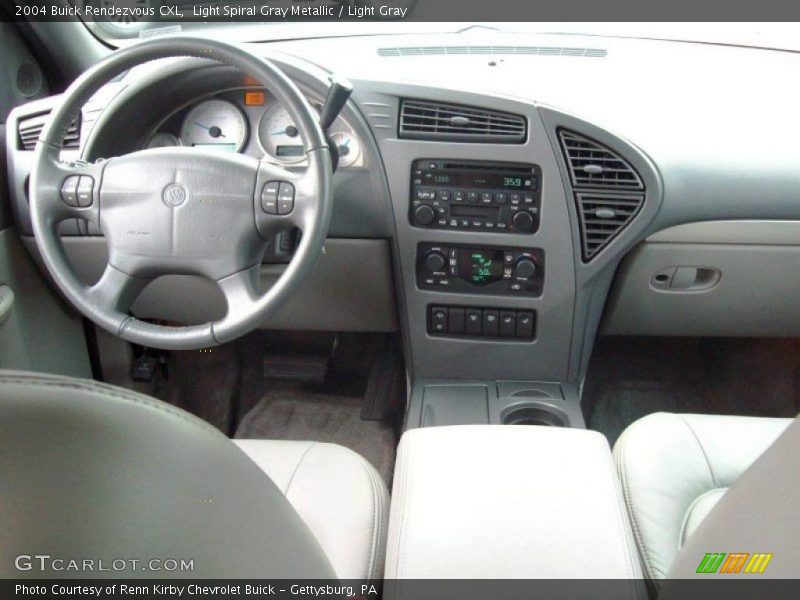 Light Spiral Gray Metallic / Light Gray 2004 Buick Rendezvous CXL