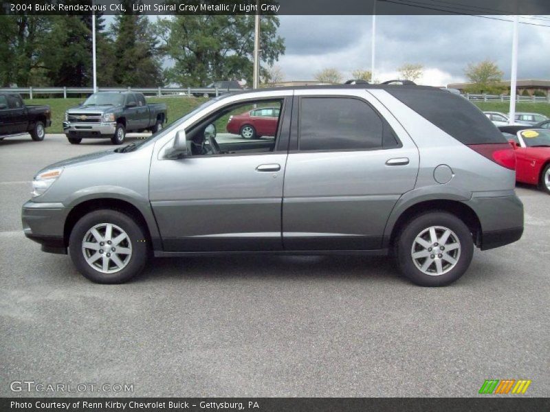Light Spiral Gray Metallic / Light Gray 2004 Buick Rendezvous CXL