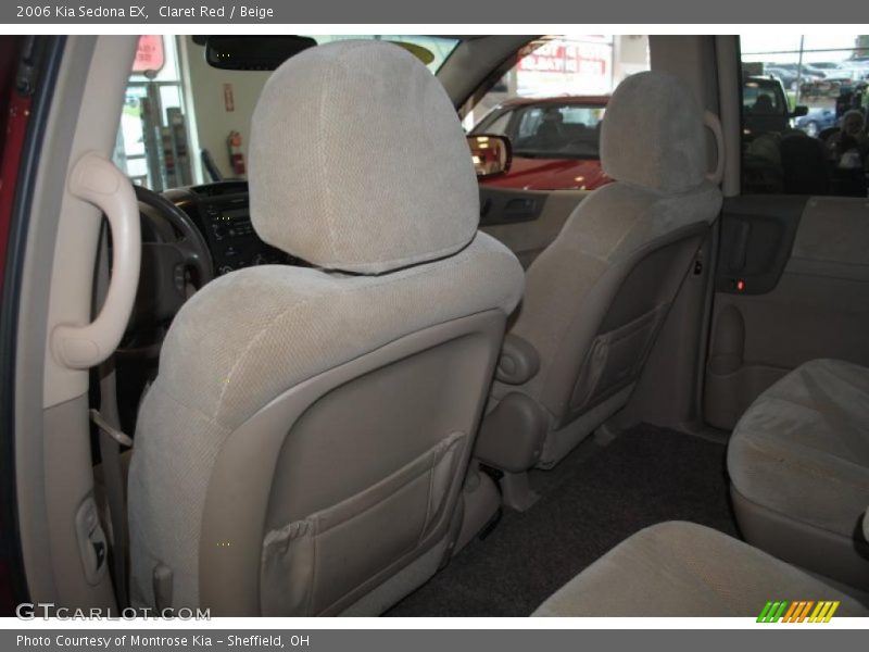 Claret Red / Beige 2006 Kia Sedona EX