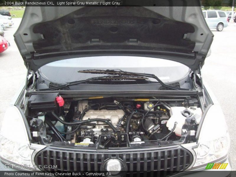 Light Spiral Gray Metallic / Light Gray 2004 Buick Rendezvous CXL