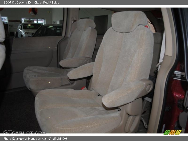 Claret Red / Beige 2006 Kia Sedona EX