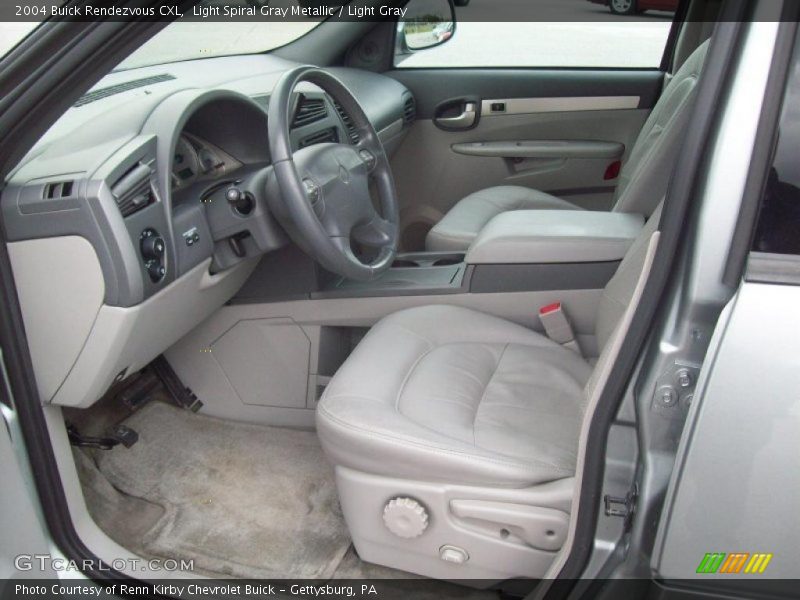 Light Spiral Gray Metallic / Light Gray 2004 Buick Rendezvous CXL