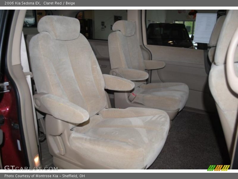 Claret Red / Beige 2006 Kia Sedona EX