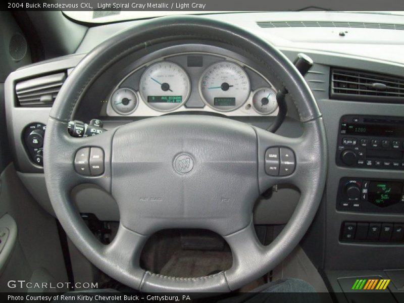 Light Spiral Gray Metallic / Light Gray 2004 Buick Rendezvous CXL