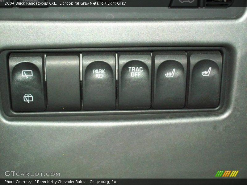 Light Spiral Gray Metallic / Light Gray 2004 Buick Rendezvous CXL