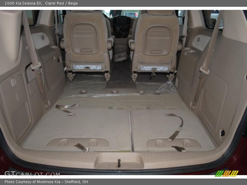 Claret Red / Beige 2006 Kia Sedona EX
