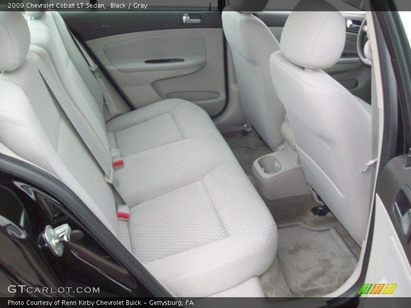 Black / Gray 2009 Chevrolet Cobalt LT Sedan