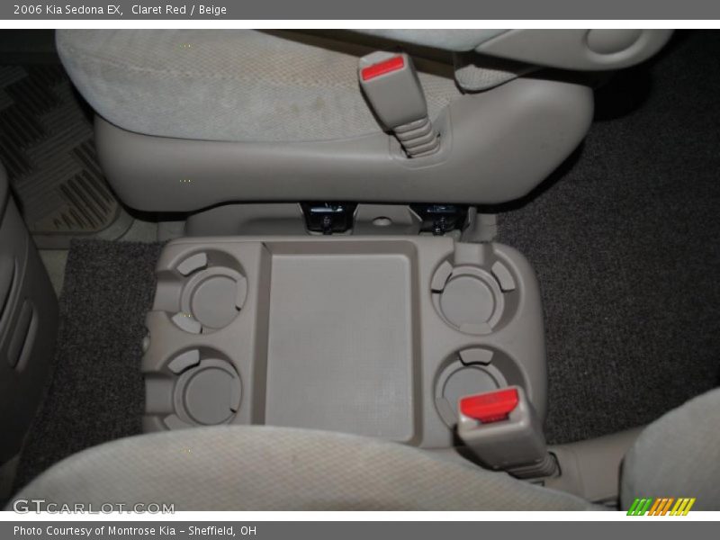 Claret Red / Beige 2006 Kia Sedona EX