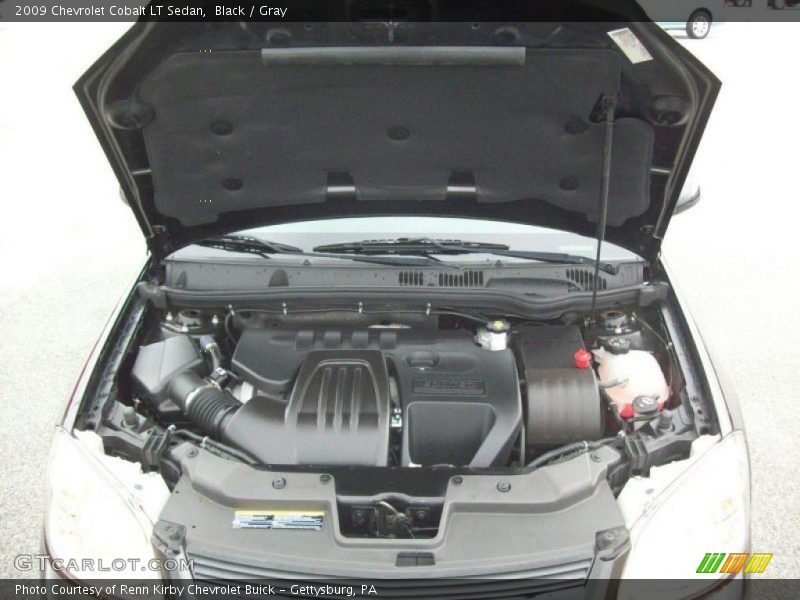 Black / Gray 2009 Chevrolet Cobalt LT Sedan