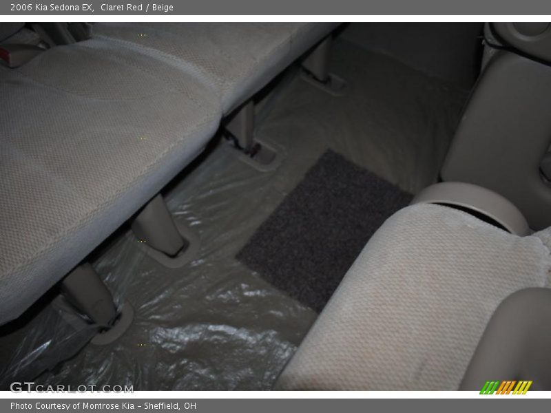 Claret Red / Beige 2006 Kia Sedona EX