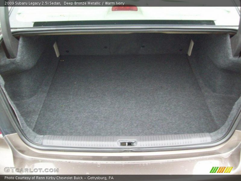 Deep Bronze Metallic / Warm Ivory 2009 Subaru Legacy 2.5i Sedan