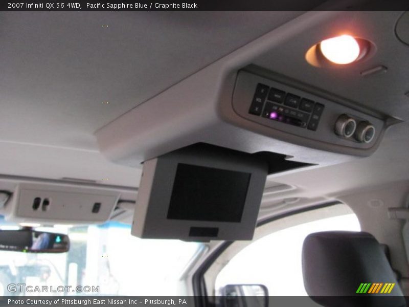 Pacific Sapphire Blue / Graphite Black 2007 Infiniti QX 56 4WD