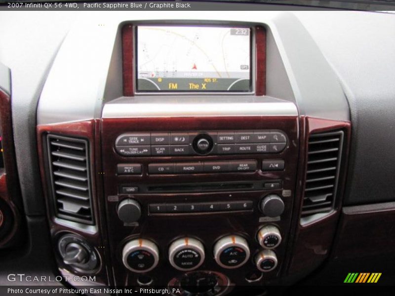 Pacific Sapphire Blue / Graphite Black 2007 Infiniti QX 56 4WD