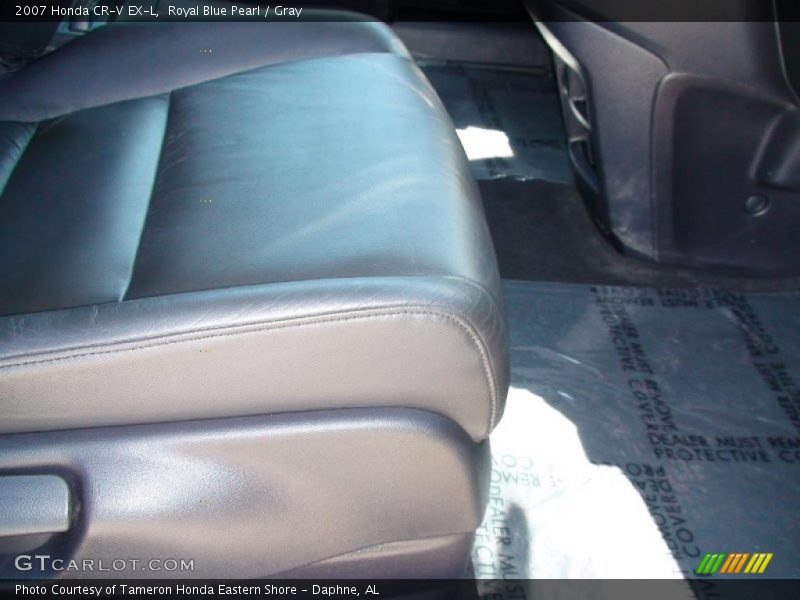 Royal Blue Pearl / Gray 2007 Honda CR-V EX-L