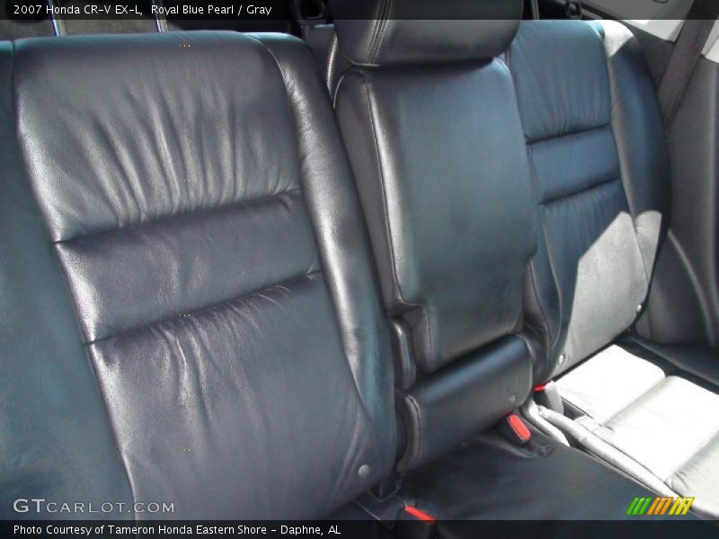 Royal Blue Pearl / Gray 2007 Honda CR-V EX-L