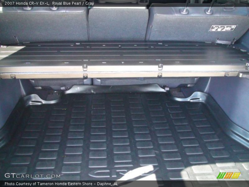 Royal Blue Pearl / Gray 2007 Honda CR-V EX-L