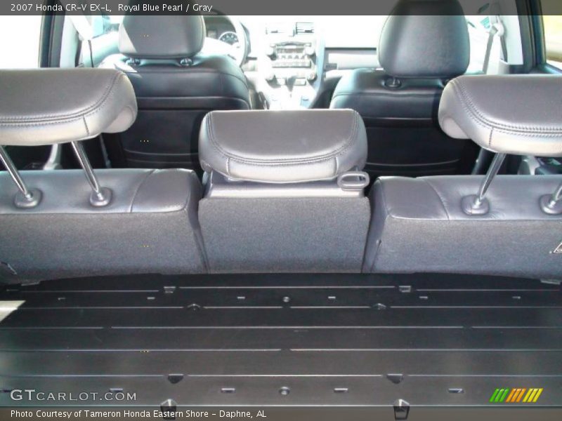 Royal Blue Pearl / Gray 2007 Honda CR-V EX-L