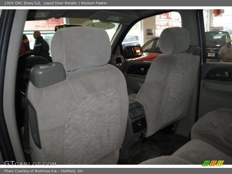 Liquid Silver Metallic / Medium Pewter 2004 GMC Envoy SLE