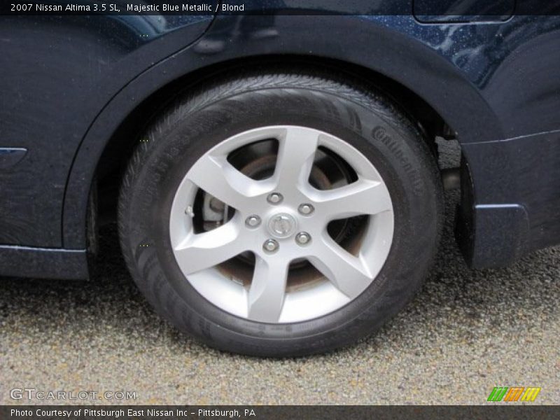 Majestic Blue Metallic / Blond 2007 Nissan Altima 3.5 SL