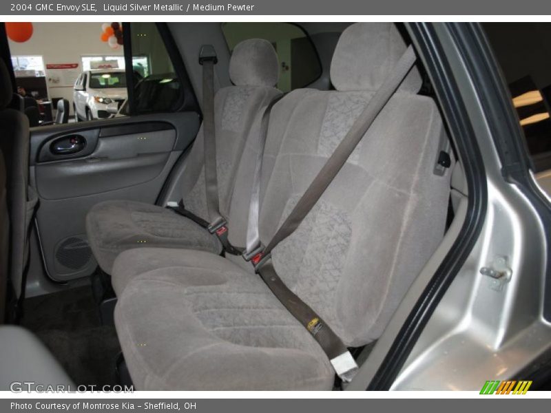 Liquid Silver Metallic / Medium Pewter 2004 GMC Envoy SLE