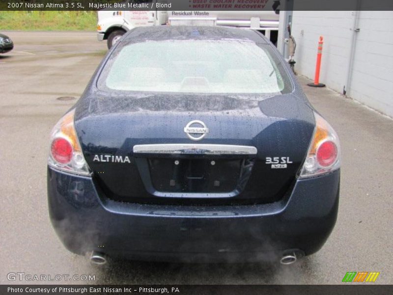 Majestic Blue Metallic / Blond 2007 Nissan Altima 3.5 SL