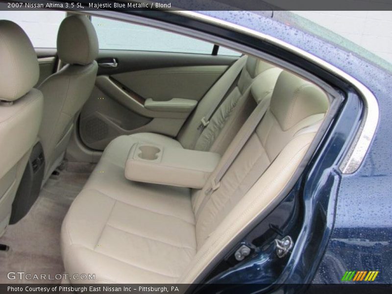 Majestic Blue Metallic / Blond 2007 Nissan Altima 3.5 SL