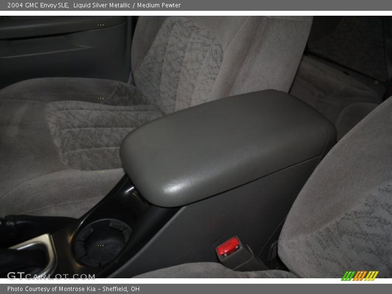 Liquid Silver Metallic / Medium Pewter 2004 GMC Envoy SLE