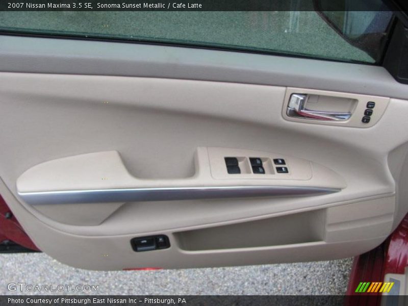 Sonoma Sunset Metallic / Cafe Latte 2007 Nissan Maxima 3.5 SE