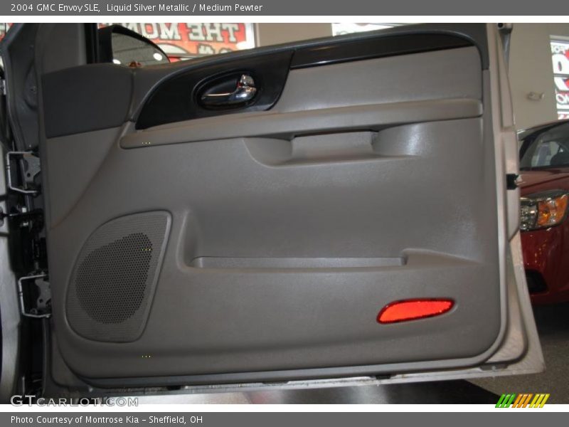 Liquid Silver Metallic / Medium Pewter 2004 GMC Envoy SLE