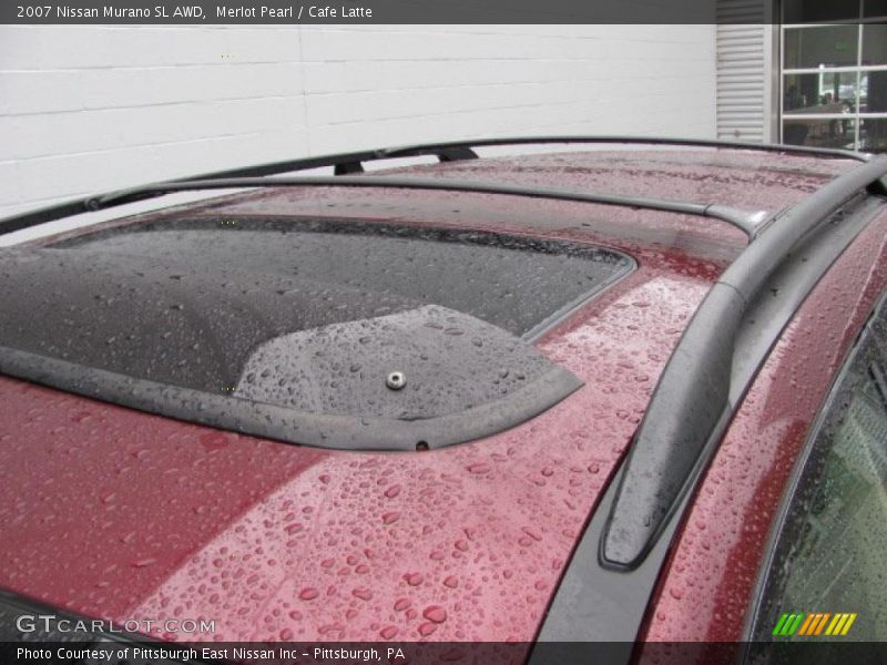 Merlot Pearl / Cafe Latte 2007 Nissan Murano SL AWD