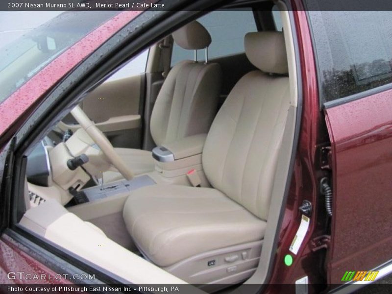 Merlot Pearl / Cafe Latte 2007 Nissan Murano SL AWD