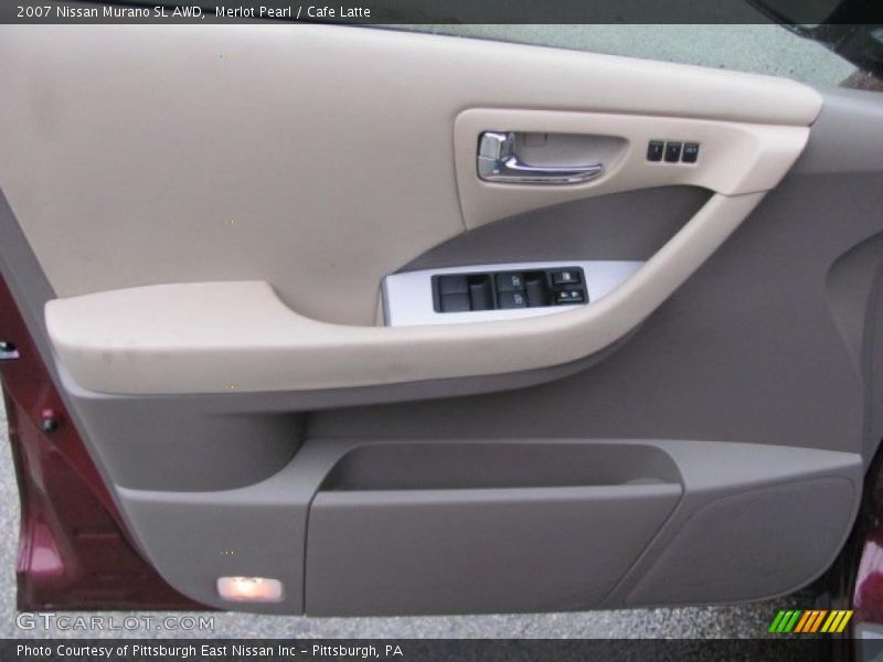 Merlot Pearl / Cafe Latte 2007 Nissan Murano SL AWD