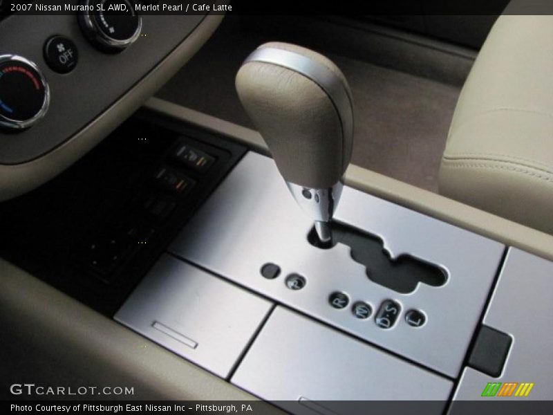 Merlot Pearl / Cafe Latte 2007 Nissan Murano SL AWD