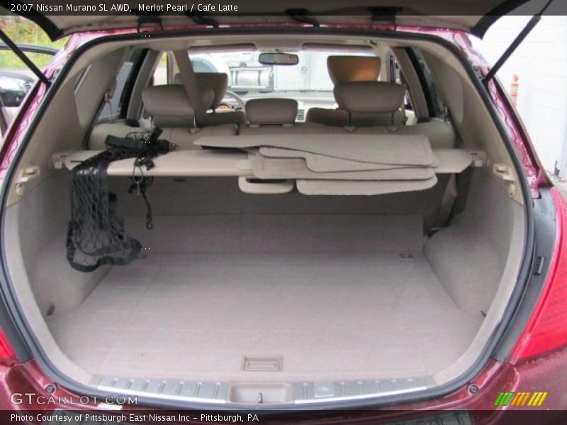 Merlot Pearl / Cafe Latte 2007 Nissan Murano SL AWD