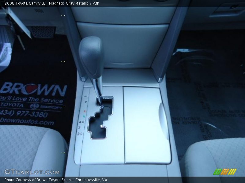 Magnetic Gray Metallic / Ash 2008 Toyota Camry LE