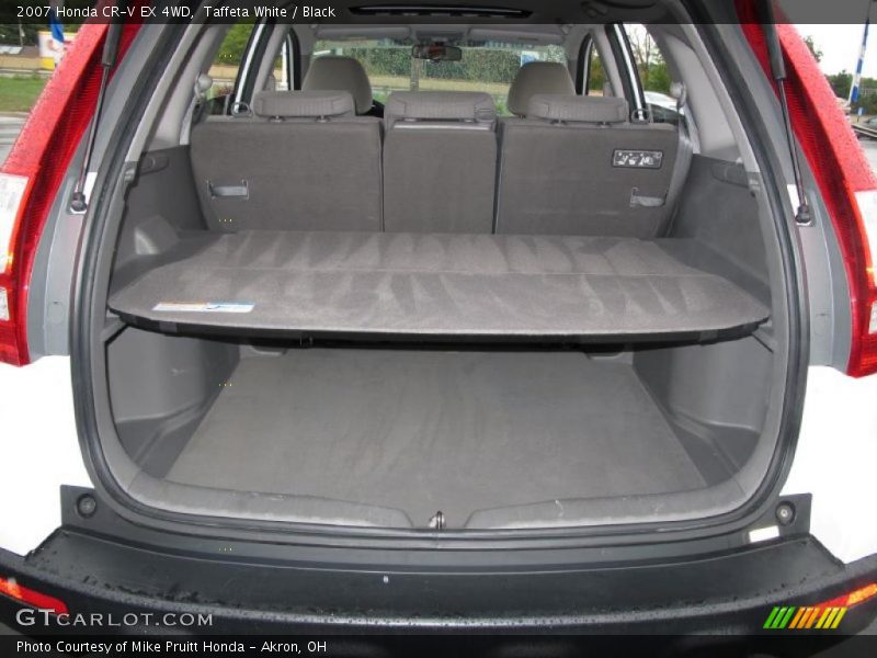 Taffeta White / Black 2007 Honda CR-V EX 4WD