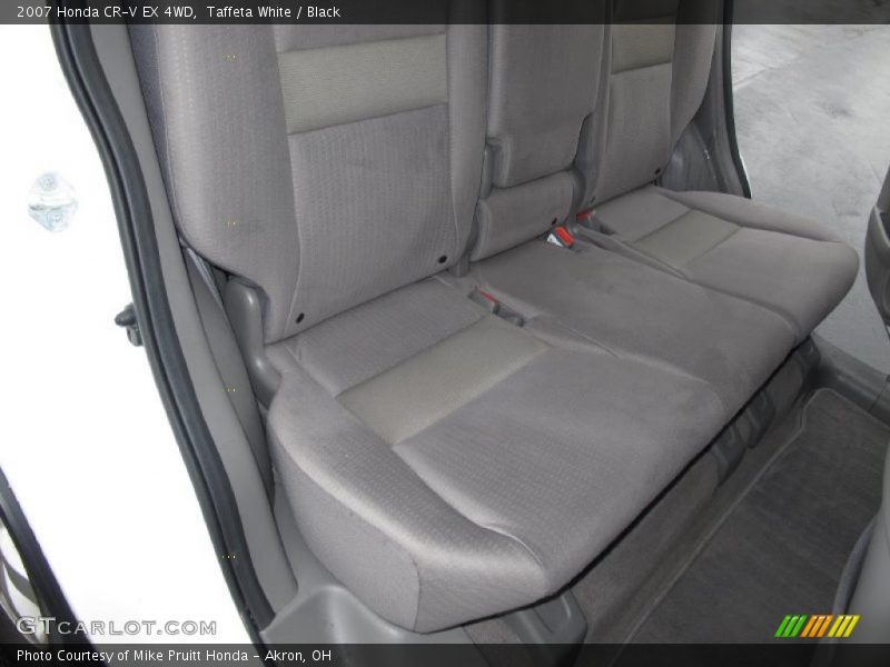 Taffeta White / Black 2007 Honda CR-V EX 4WD